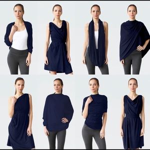 Encircled Chrysalis Cardi - Medium - navy